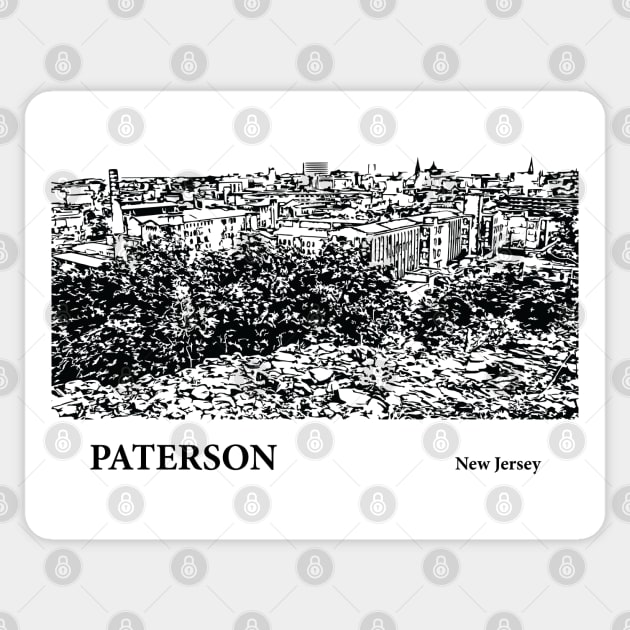 Paterson - New Jersey Sticker by Lakeric